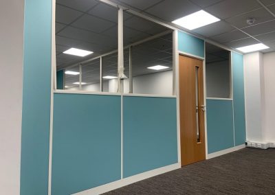 New Office partitions