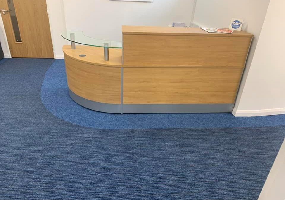 Flooring office refurbishment